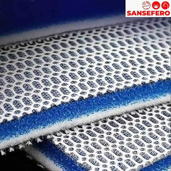 Sponge Filter Aquarium, Aquarium Filters High Density Fish Tank Filter 8 Layer Cotton Reusable, 30cm X 40cm Aquarium Filter Sponge Filter Media Sponge No Clog | Washable | Long Lasting Sponge Filter Aquarium, Aquarium Filters High Density Fish Tank Filter 8 Layer Cotton Reusable, 30cm X 40cm Aquarium Filter Sponge Filter Media Sponge No Clog | Washable | Long Lasting