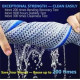 Sponge Filter Aquarium, Aquarium Filters High Density Fish Tank Filter 8 Layer Cotton Reusable, 50cm X 40cm Aquarium Filter Sponge Filter Media Sponge No Clog | Washable | Long Lasting