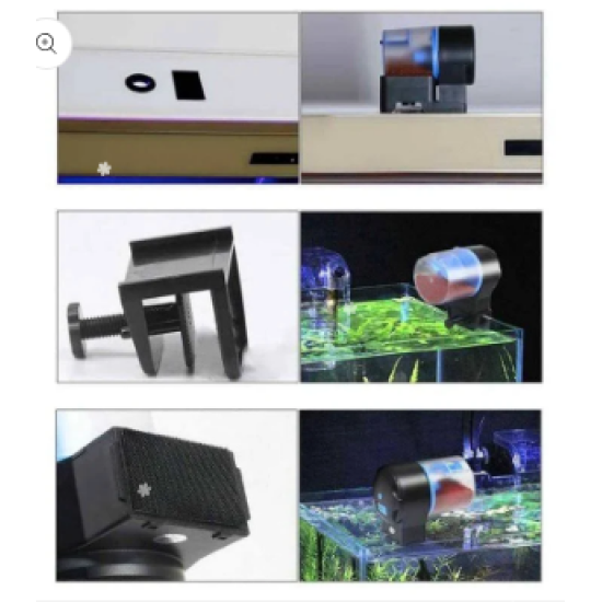 Sunsun Automatic Fish Feeder Intelligent Adjustable Timing - 12Hrs and 24Hrs - AK-01S
