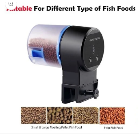 Sunsun Automatic Fish Feeder Intelligent Adjustable Timing - 12Hrs and 24Hrs - AK-01S