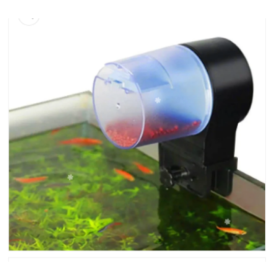 Sunsun Automatic Fish Feeder Intelligent Adjustable Timing - 12Hrs and 24Hrs - AK-01S