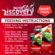 Taiyo Pluss Discovery Smart Pack Fish Food - 1 kg Bag Pellets | Highly Nutritious Floating Pellets with Krill & Garlic for All Tropical Fishes | Daily Nutrition for Health, Growth & Colour