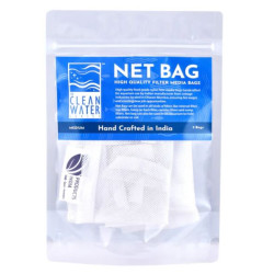 The Clean Water Series (TCWS) Medium Net Bags – Pack of 3 for Aquarium Filter Media