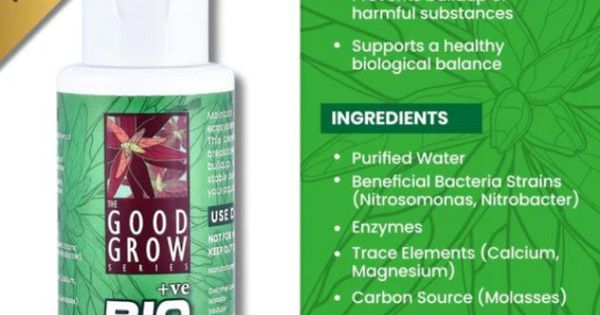 The Good Grow Series BIO 50ml - Promotes Healthy Aquarium ...