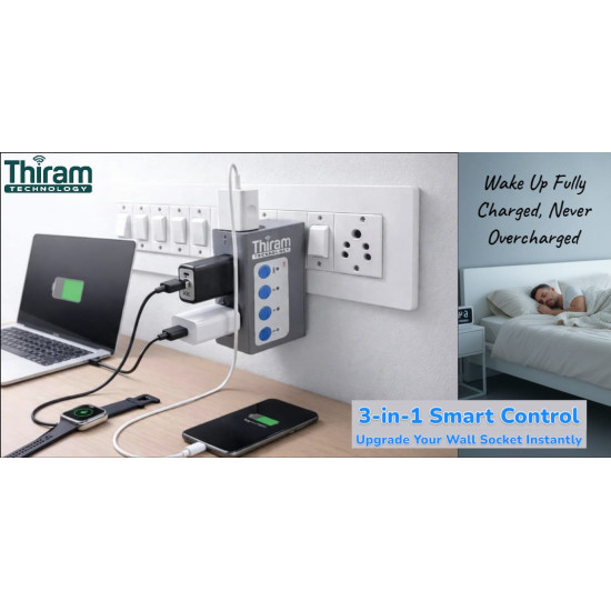 Thiram Technology Smart Plug 330 | Control Home Appliances Remotely