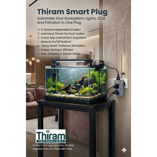 Thiram Technology Smart Plug 330 | Control Home Appliances Remotely