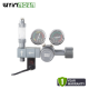 WYIN AQUA Double Stage Co2 Regulator Large Double Meter With Solenoid - Electromagnetic  Version) G5/8