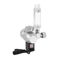 ZRDR Single Gauge CO2 Regulator With Solenoid &amp; Bubble Counter