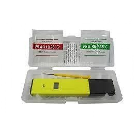 Pen Type Digital Hydroponic Water pH Meter, Purity Tester with carry box