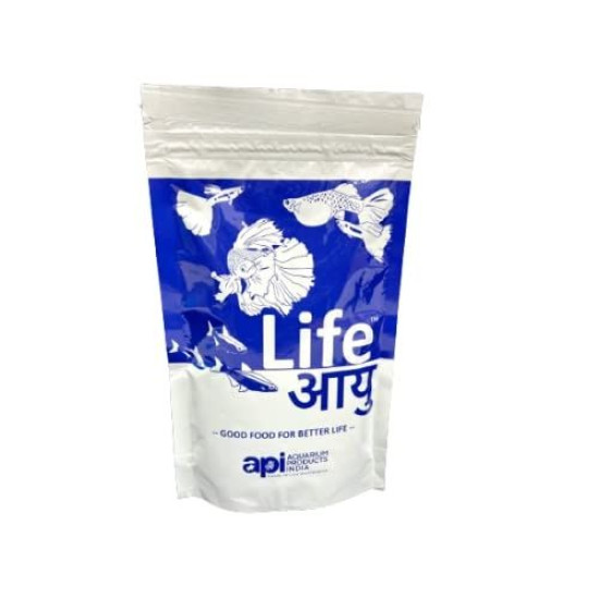 API Life Aayuh Neutral Fish Food for Small size  Fishes - 100g