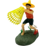 Aqua Decorative Fisher man Toy With Air Bubble   Arrangement In aquarium Laterite Unplanted Substrate    (Yellow, Red, 0.15 kg) Aqua Decorative Fisher man Toy With Air Bubble   Arrangement In aquarium Laterite Unplanted Substrate    (Yellow, Red, 0.15 kg)