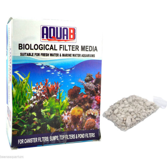 AQUAB Zeolite 500 g with Net Bag | Best Ammonia Remover