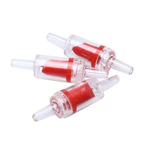 Backflow Preventer Aquarium Air Pump Check Valve - White Plastic For Fish Tank Systems Air Pump Backflow Preventer For Aquariums
