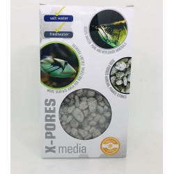 Aquatic Remedies  X-Pores Natural Filter Media for Marine and Fresh Water Aquariums - 500g Aquatic Remedies  X-Pores Natural Filter Media for Marine and Fresh Water Aquariums - 500g
