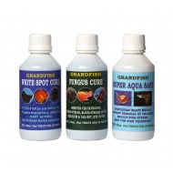 Grandfish White Spot Cure Fungus Cure Super Aqua Safe Fish Treatment 150ml Grandfish White Spot Cure Fungus Cure Super Aqua Safe Fish Treatment 150ml