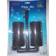 LEECOM IF-734 Aquarium Fish Tank Air Driven Bio Sponge Filter for 58L tank