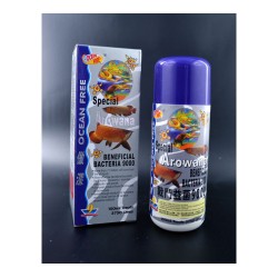 Ocean Free Arowana Beneficial Bacteria 9000 Water Treatment -150 Milli Litre Ocean Free Arowana Beneficial Bacteria 9000 Water Treatment -150 Milli Litre