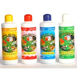 Ocean Free Treatment Kit (240 Milli Litre x pack of 4) | Total Kit for Aquarium Ocean Free Treatment Kit (240 Milli Litre x pack of 4) | Total Kit for Aquarium