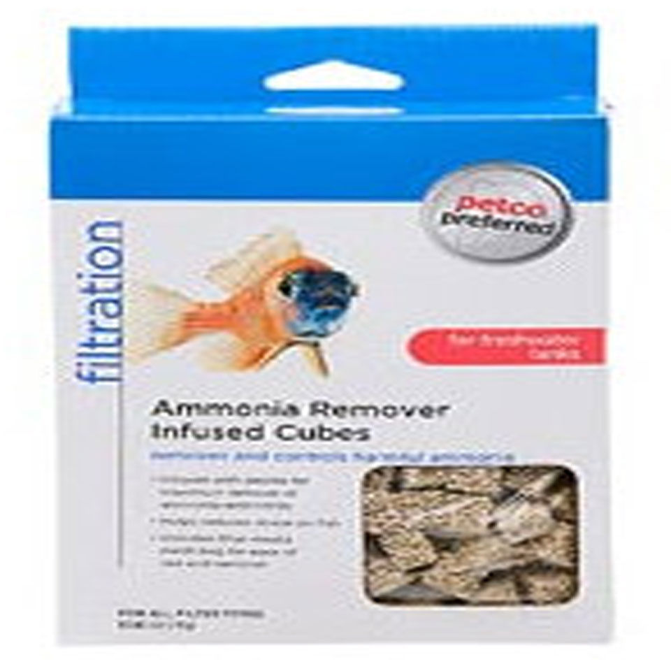 Ammonia remover filter clearance media