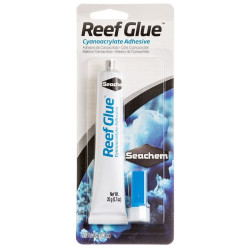 SEACHEM REEF GLUE 20 Gm - 0.7 OZ - Mount Coral Frags / Rock SEACHEM REEF GLUE 20 Gm - 0.7 OZ - Mount Coral Frags / Rock