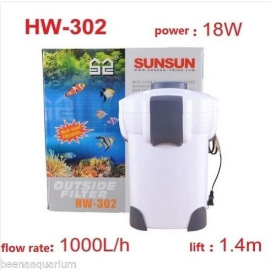 SunSun HW-302 3 Stage External Canister Filter